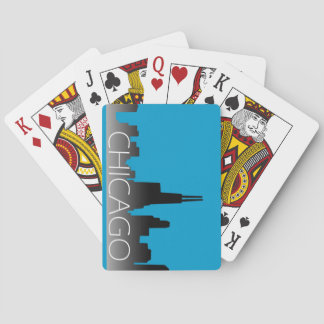 Chicago skyline poker cards