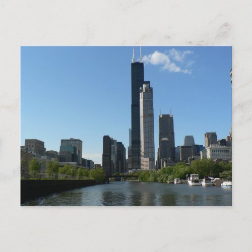 Chicago Skyline Postcard