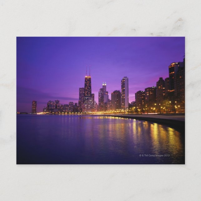 Chicago Skyline Postcard (Front)