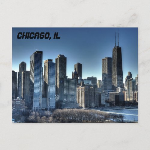 Chicago Skyline Postcard