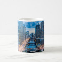 Chicago Skyline River City