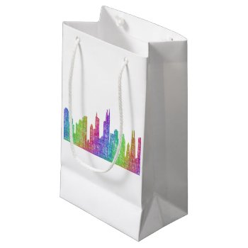 Chicago Skyline Small Gift Bag by ZYDDesign at Zazzle