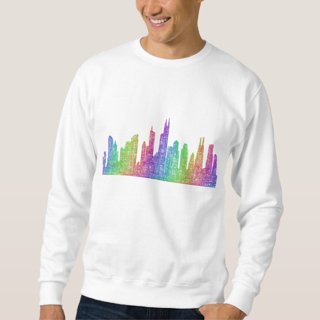 Chicago skyline sweatshirt (Front)