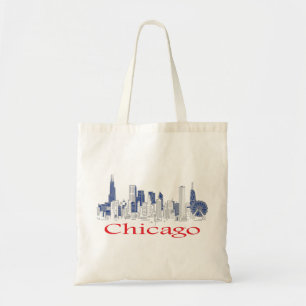 Chicago-Skyline Tote Bag