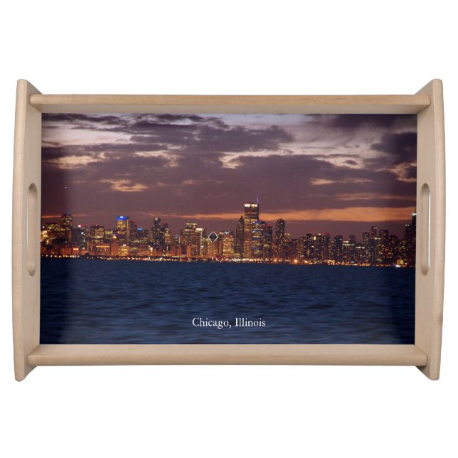 Chicago Skyline tray (Front)