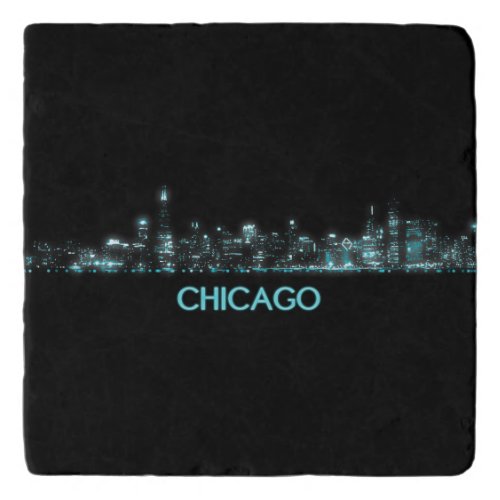 Chicago Skyline Trivet