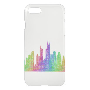 Chicago skyline iPhone SE/8/7 case