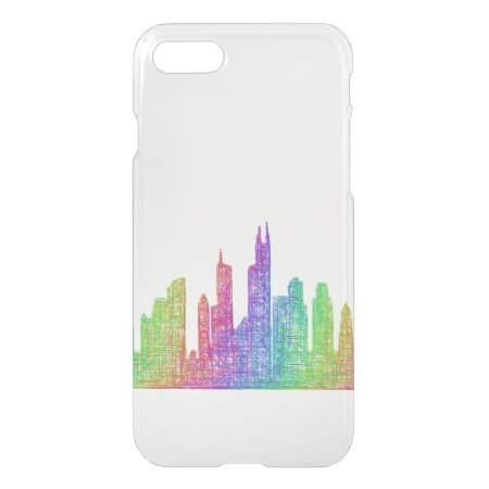 Chicago Skyline Iphone Se/8/7 Case