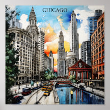 Chicago Posters & Prints | Zazzle