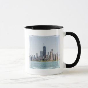 Chicago Skyline With Lake Michigan Mug