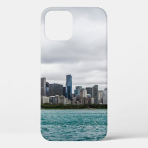 Chicago skylinechicago, skyline, aerial, architect iPhone 12 case