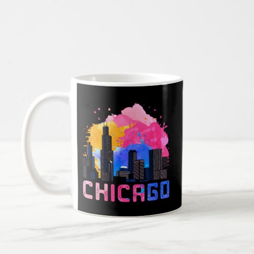 Chicago Skyscape Illinois Coffee Mug