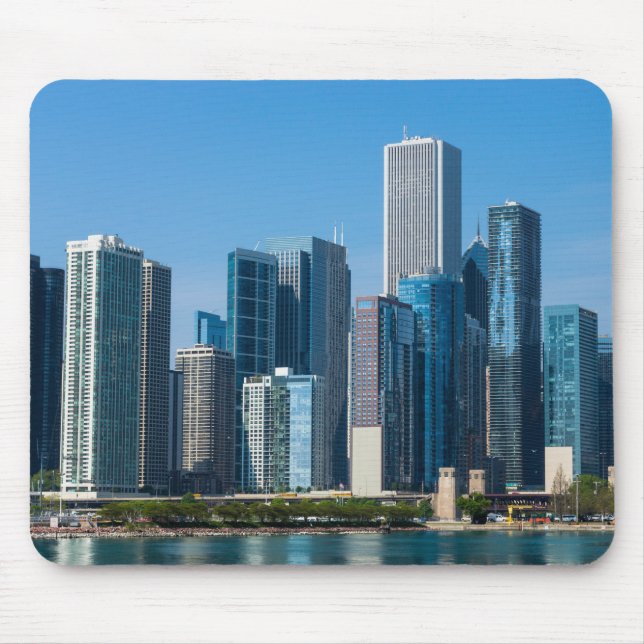Chicago Skyscrapers Mouse Pad (Front)