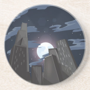 Chicago Skyscrapers Sandstone Coaster