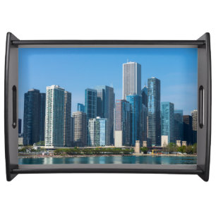 Chicago Skyscrapers Serving Tray
