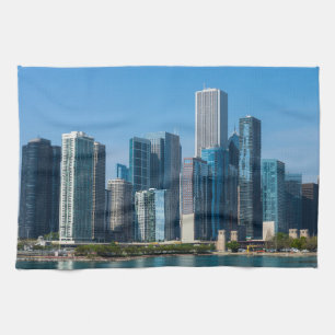 Chicago Skyscrapers Towel