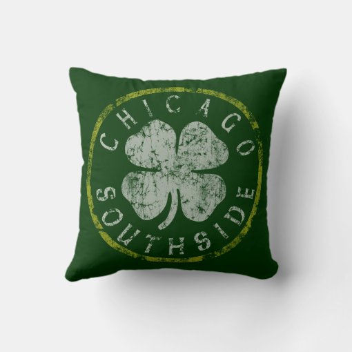 Chicago Southside Irish American MoJo Pillow Zazzle