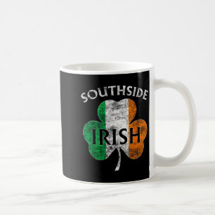 Chicago Southside Irish Flag St. Patrick's Day Coffee Mug