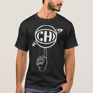 Chicago Spinning Ball White T-Shirt