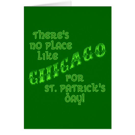 CHICAGO St Patricks Day (Front)