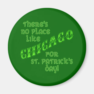 CHICAGO St Patricks Day Magnet
