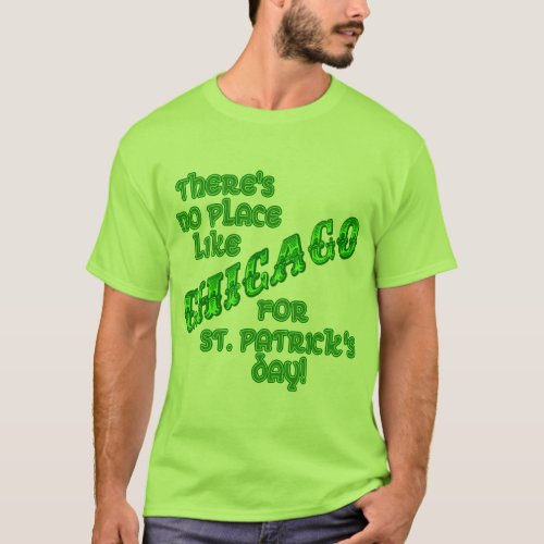 CHICAGO St Patricks Day T_Shirt