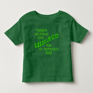 CHICAGO St Patricks Day Toddler T-shirt