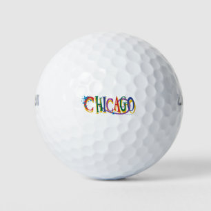 Chicago Stars Golf Balls