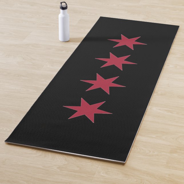Chicago Stars Yoga Mat (In Situ)
