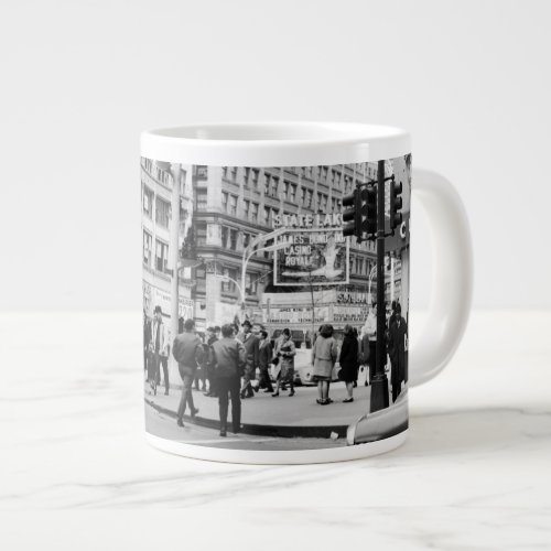 Chicago State and Lake Theater 1967 Casino Royale Large Coffee Mug