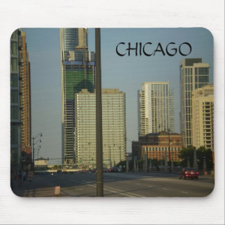 CHICAGO, Street Scene Mouse Pad
