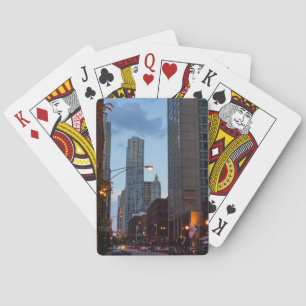 Chicago Street Scene Poker Cards
