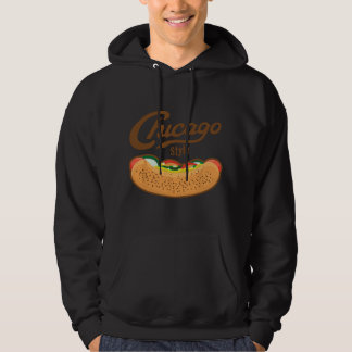 Chicago Style Hot Dog Summer Hoodie