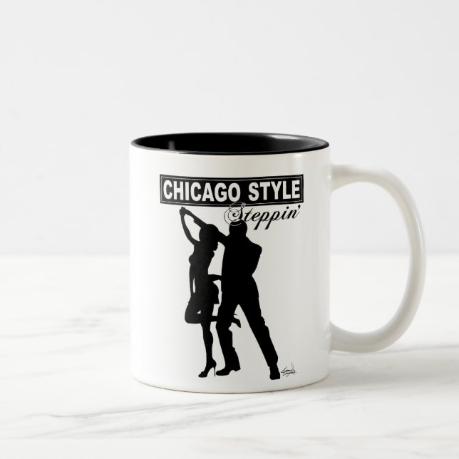 Chicago Style Steppin' Coffee Mug (Right)