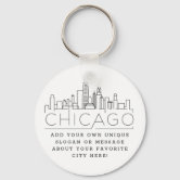 Louisville Skyline Keychain | Zazzle