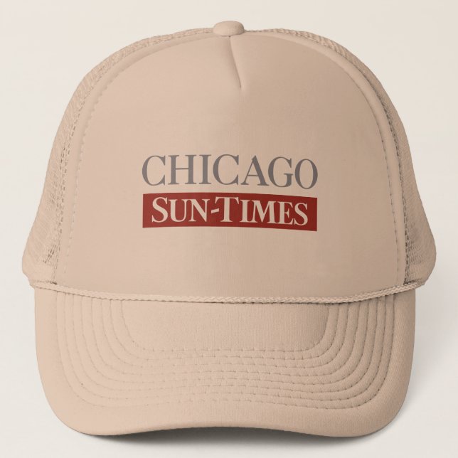 Chicago Sun-Times Logo Trucker Hat (Front)