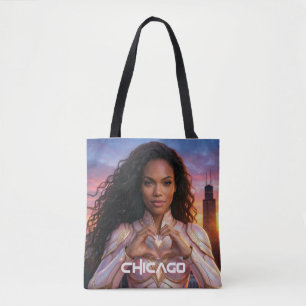 CHICAGO - SUPERHERO TOTE BAG