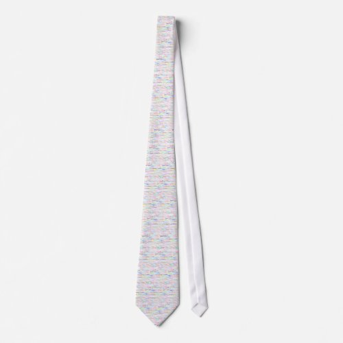 Chicago Text Design II Tie