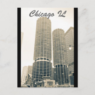chicago - the bean postcard