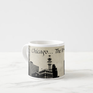 Chicago The Windy City Espresso Mug