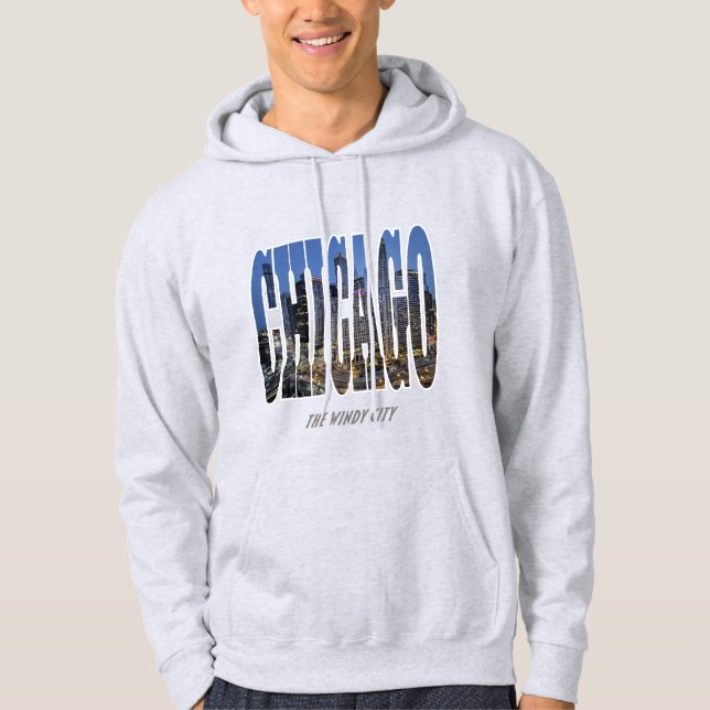 Chicago - The Windy City Hoodie (Front)