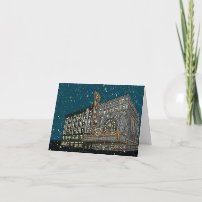 Chicago Theater Holiday Card (Front)