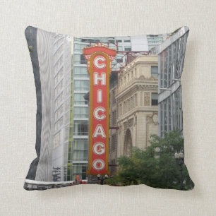 Chicago Throw Pillow