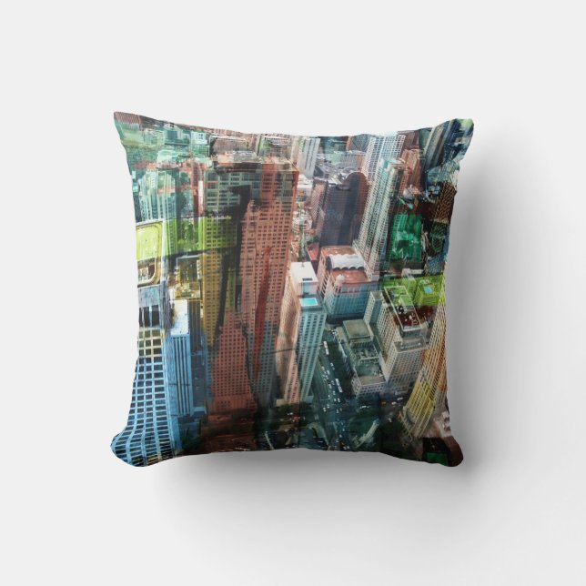 Chicago Throw Pillow (Front)