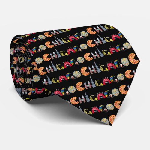 Chicago_tie Neck Tie