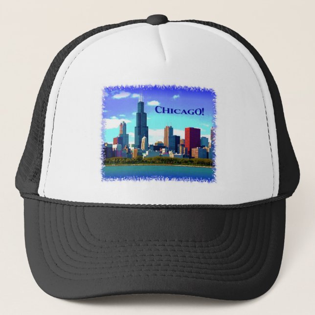 Chicago Trucker Hat (Front)