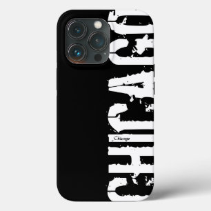 Chicago - Urban Style Black And White iPhone Case