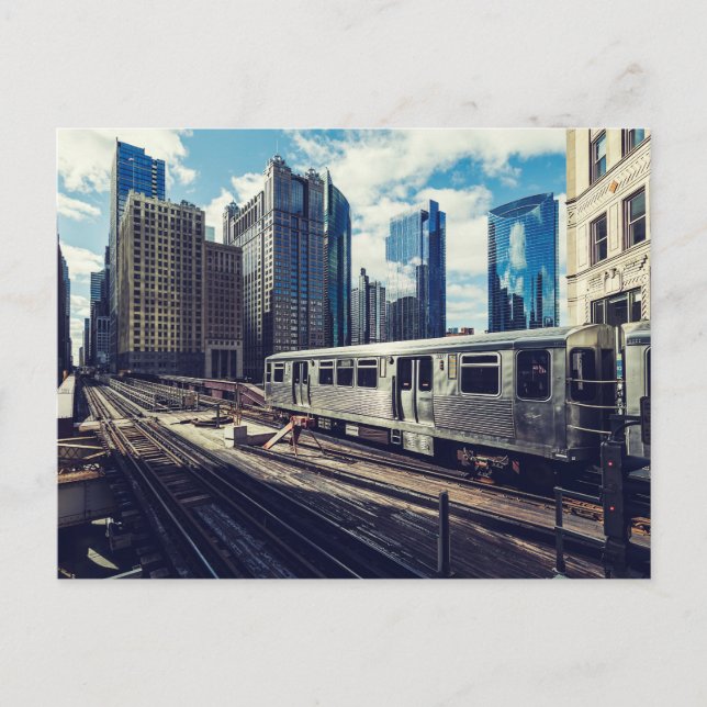 Chicago USA Postcard (Front)