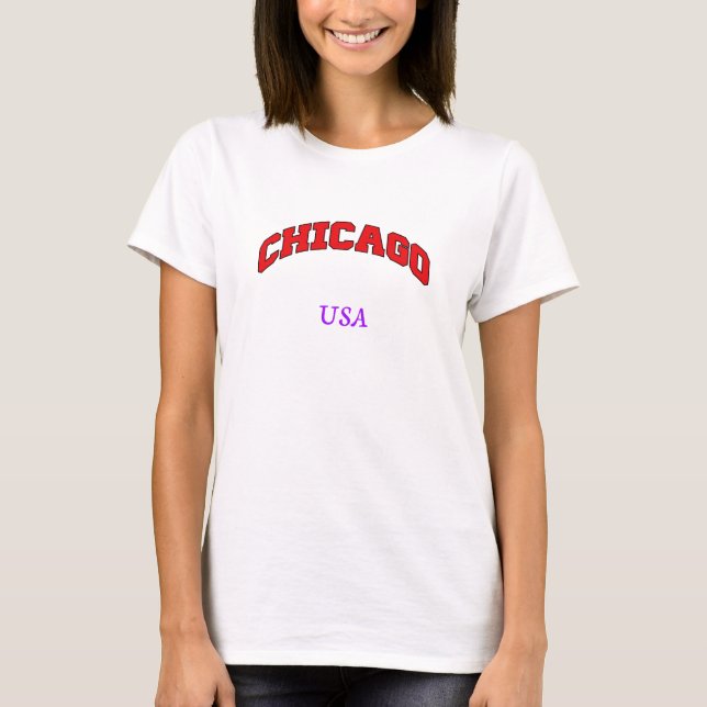 Chicago USA T-Shirt (Front)