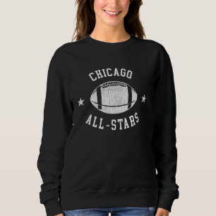 Chicago Vintage All-Stars Football Retro 80s Sweatshirt